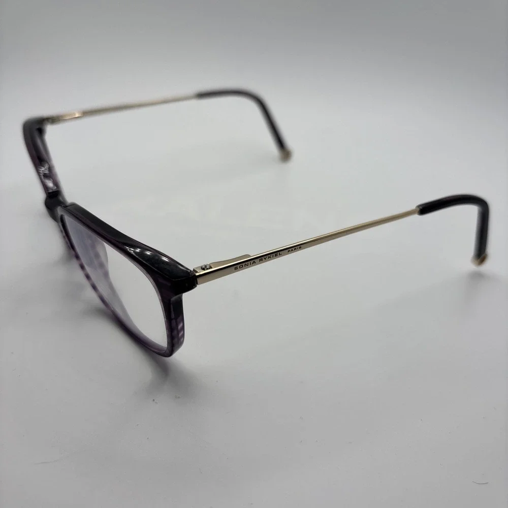 SONIA RYKIEL Eyeglasses SR7365 C03 Purple Frames 52 [] 17 135 Flex Hinges #D116